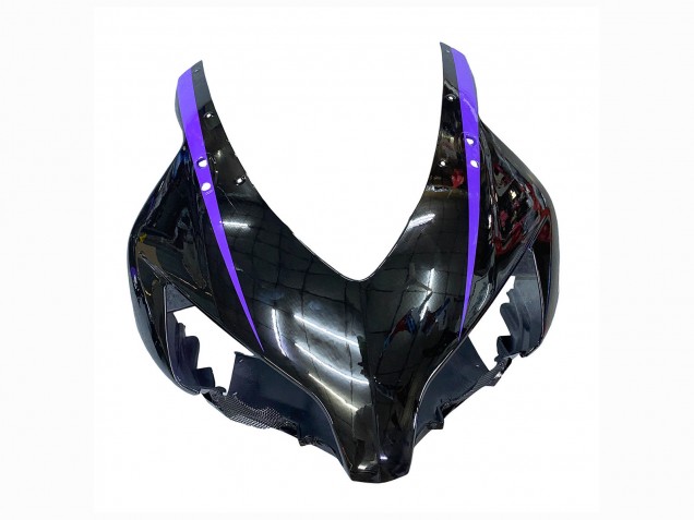 2004-2005 Honda CBR1000RR Motorcycle Fairings - Glossy Black Purple Stripe Canada Websites