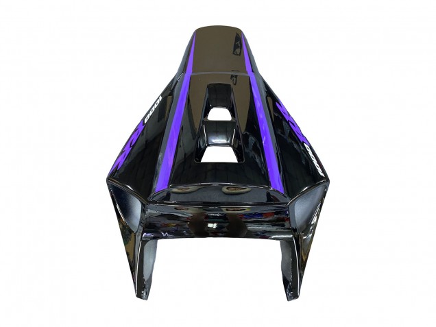 2004-2005 Honda CBR1000RR Motorcycle Fairings - Glossy Black Purple Stripe Canada Websites