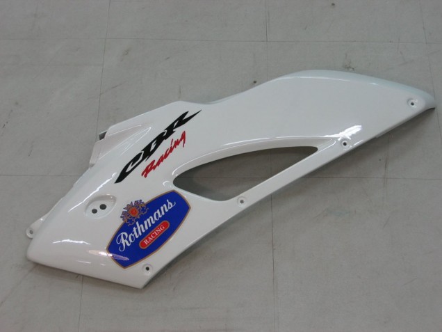 2004-2005 Honda CBR1000RR Motorcycle Fairings - White Blue Gold Rothmans Canada Websites