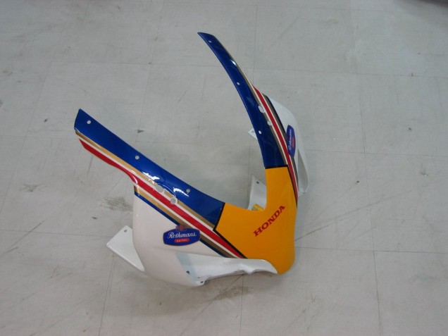 2004-2005 Honda CBR1000RR Motorcycle Fairings - White Blue Gold Rothmans Canada Websites