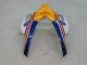 2004-2005 Honda CBR1000RR Motorcycle Fairings - White Blue Gold Rothmans Canada Websites