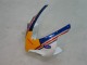 2004-2005 Honda CBR1000RR Motorcycle Fairings - White Blue Gold Rothmans Canada Websites