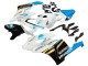 2004-2005 Honda CBR1000RR Motorcycle Fairings - White Light Blue Yellow Black Konica Minolta Canada Websites