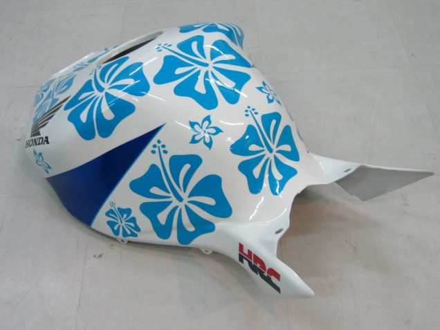 2004-2005 Honda CBR1000RR Motorcycle Fairings - White Blue Snow Nastro Azzurro 46 Canada Websites