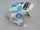 2004-2005 Honda CBR1000RR Motorcycle Fairings - White Blue Snow Nastro Azzurro 46 Canada Websites