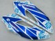 2004-2005 Honda CBR1000RR Motorcycle Fairings - White Blue Snow Nastro Azzurro 46 Canada Websites