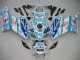 2004-2005 Honda CBR1000RR Motorcycle Fairings - White Blue Snow Nastro Azzurro 46 Canada Websites