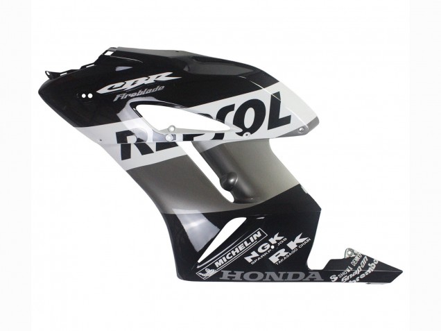 2004-2005 Honda CBR1000RR Motorcycle Fairing Kits - Silver White Glossy Black Repsol Canada Websites