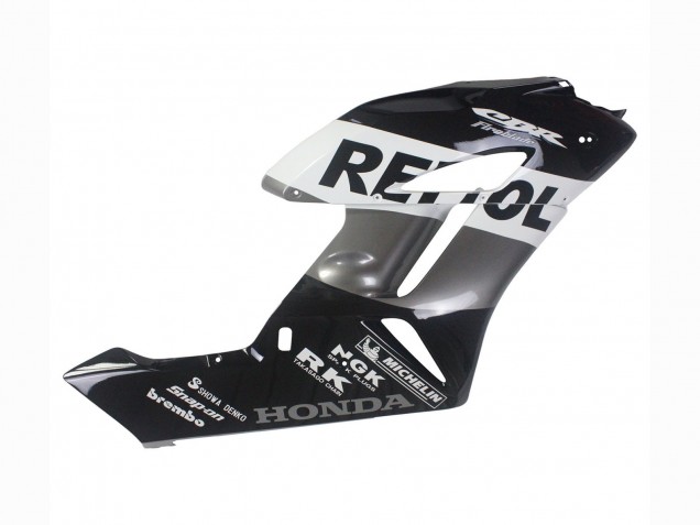2004-2005 Honda CBR1000RR Motorcycle Fairing Kits - Silver White Glossy Black Repsol Canada Websites