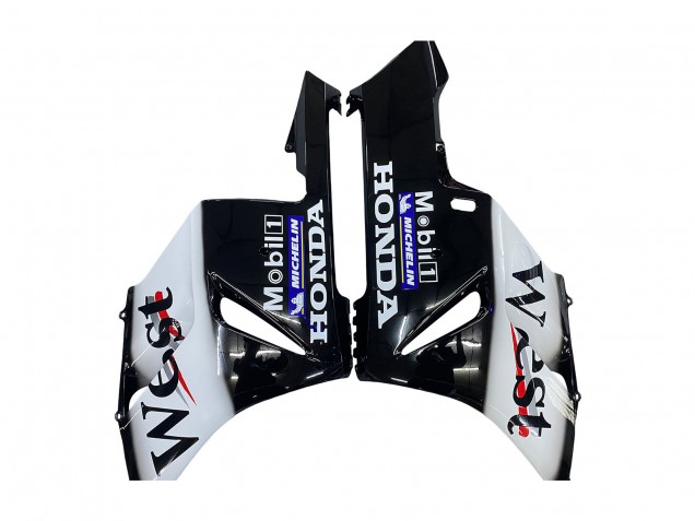 2004-2005 Honda CBR1000RR Motorcycle Fairings - Glossy Black White West Canada Websites