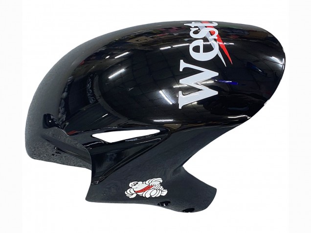 2004-2005 Honda CBR1000RR Motorcycle Fairings - Glossy Black White West Canada Websites