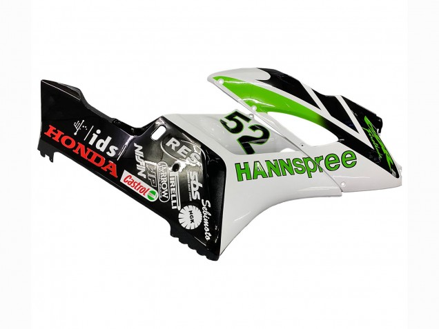 2004-2005 Honda CBR1000RR Motorcycle Fairings - White Green Glossy Black Hannspree 52 Canada Websites