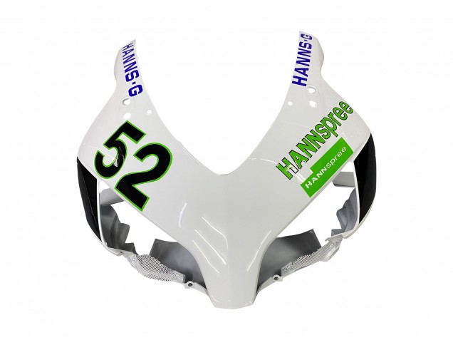 2004-2005 Honda CBR1000RR Motorcycle Fairings - White Green Glossy Black Hannspree 52 Canada Websites