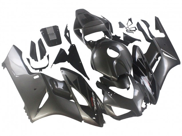 2004-2005 Honda CBR1000RR Motorcycle Fairings - Glossy Grey Glossy Black Canada Websites