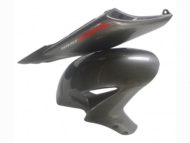 2004-2005 Honda CBR1000RR Motorcycle Fairings - Glossy Grey Glossy Black Canada Websites