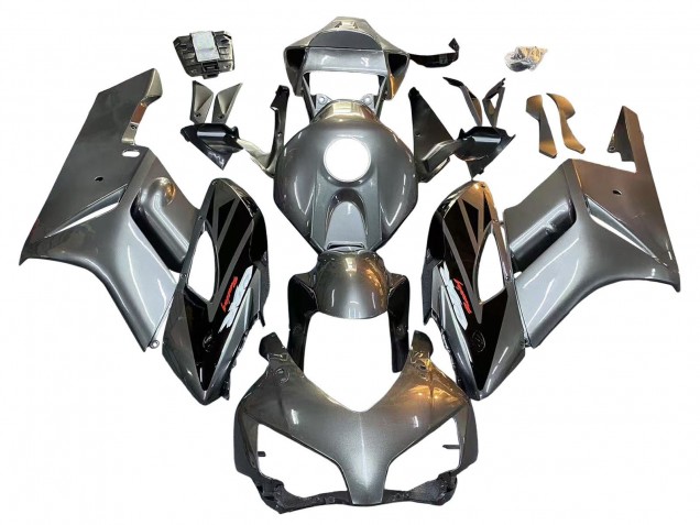 2004-2005 Honda CBR1000RR Motorcycle Fairing - Silver Glossy Black Canada Websites