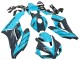 2004-2005 Honda CBR1000RR Motorcycle Fairings - Light Blue Glossy Black Canada Websites