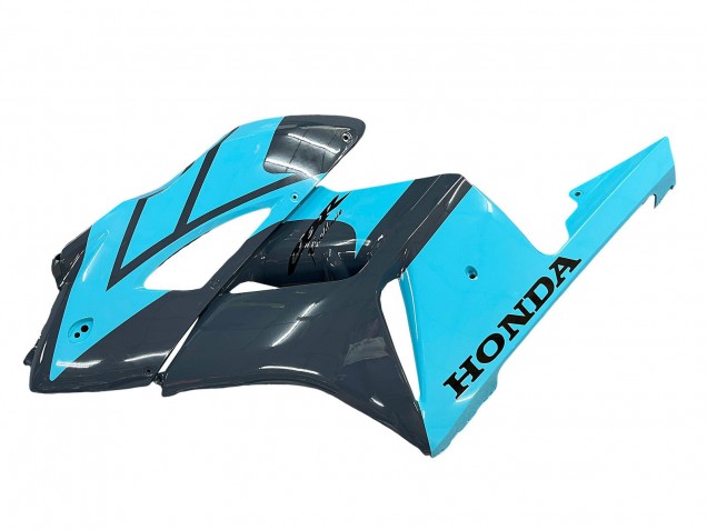 2004-2005 Honda CBR1000RR Motorcycle Fairings - Light Blue Glossy Black Canada Websites