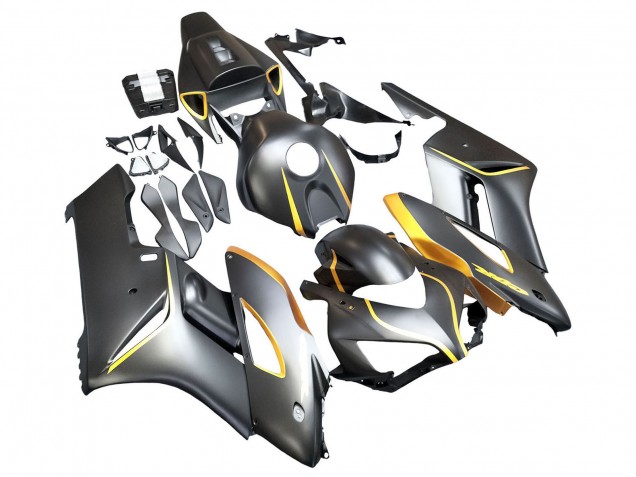 2004-2005 Honda CBR1000RR Motorcycle Fairings - Matte Grey Gold Canada Websites