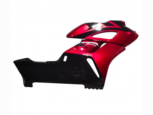 2004-2005 Honda CBR1000RR Motorcycle Fairings - Red Glossy Black Stripe Canada Websites