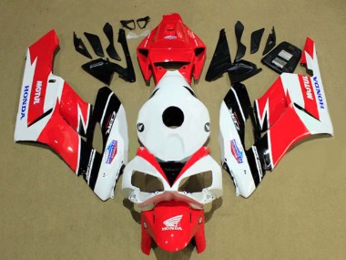 2004-2005 Honda CBR1000RR Motorcycle Fairings - White Red Matte Black Motul Canada Websites