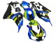 2006-2007 Honda CBR1000RR Motorcycle Fairings - Blue Fluorescent Green Glossy Black Shark 46 Canada Websites