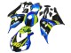 2006-2007 Honda CBR1000RR Motorcycle Fairings - Blue Fluorescent Green Glossy Black Shark 46 Canada Websites