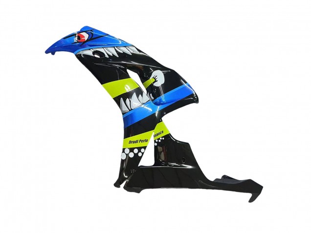 2006-2007 Honda CBR1000RR Motorcycle Fairings - Blue Fluorescent Green Glossy Black Shark 46 Canada Websites