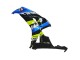 2006-2007 Honda CBR1000RR Motorcycle Fairings - Blue Fluorescent Green Glossy Black Shark 46 Canada Websites