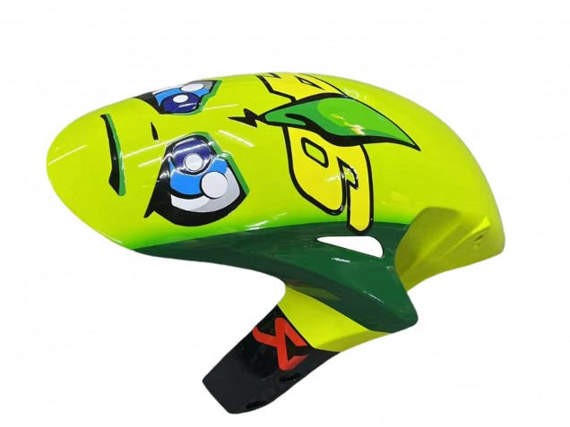 2006-2007 Honda CBR1000RR Motorcycle Fairings - Blue Fluorescent Green Glossy Black Shark 46 Canada Websites