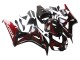 2006-2007 Honda CBR1000RR Motorcycle Fairing - Glossy Black Red Flame Canada Websites