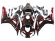 2006-2007 Honda CBR1000RR Motorcycle Fairing - Glossy Black Red Flame Canada Websites