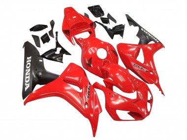 2006-2007 Honda CBR1000RR Motorcycle Fairings - Red Matte Black Canada Websites
