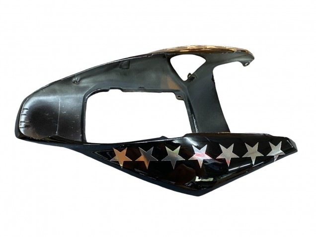 2006-2007 Honda CBR1000RR Motorcycle Fairings - Glossy Black Gold SevenStars Canada Websites