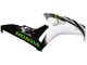 2006-2007 Honda CBR1000RR Motorcycle Fairing - White Green Glossy Black Canada Websites