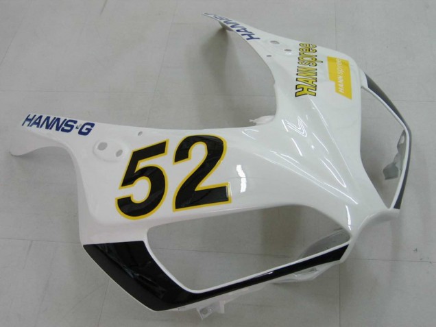 2006-2007 Honda CBR1000RR Motorcycle Fairings - White Green Glossy Black Hannspree 52 Canada Websites