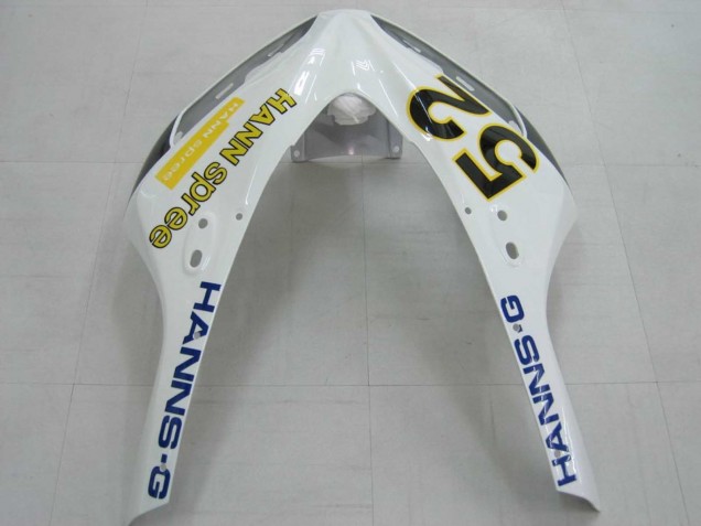 2006-2007 Honda CBR1000RR Motorcycle Fairings - White Green Glossy Black Hannspree 52 Canada Websites