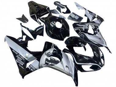 2006-2007 Honda CBR1000RR Motorcycle Fairings - Silver Glossy Black Red Bull Canada Websites