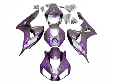 2006-2007 Honda CBR1000RR Motorcycle Fairings - Silver Light Purple Canada Websites