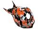 2006-2007 Honda CBR1000RR Motorcycle Fairings - Black Orange Silver Camouflage Canada Websites