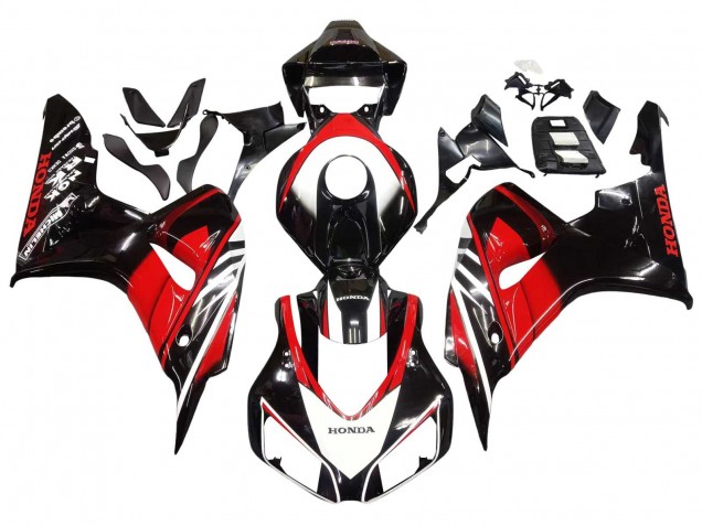 2006-2007 Honda CBR1000RR Motorcycle Fairings - Red Glossy Black Canada Websites