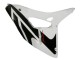 2006-2007 Honda CBR1000RR Motorcycle Fairing Kits - White Glossy Black Canada Websites