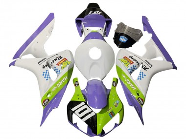 2006-2007 Honda CBR1000RR Motorcycle Fairings - White Purple Green Glossy Black Canada Websites