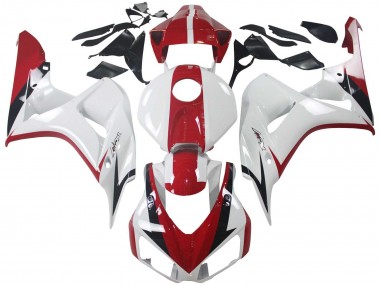2006-2007 Honda CBR1000RR Motorcycle Fairing Kits - White Red Glossy Black Canada Websites