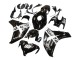 2008-2011 Honda CBR1000RR Motorcycle Fairings - Glossy Black White Repsol 93 Canada Websites