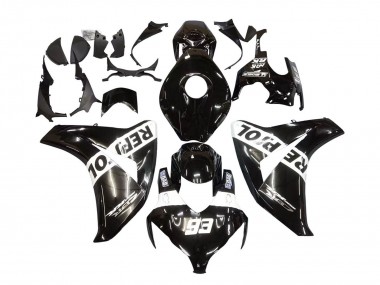 2008-2011 Honda CBR1000RR Motorcycle Fairings - Glossy Black White Repsol 93 Canada Websites