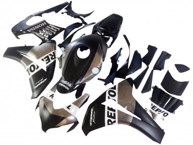 2008-2011 Honda CBR1000RR Motorcycle Fairings - Silver Matte Black Repsol Canada Websites