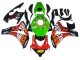 2008-2011 Honda CBR1000RR Motorcycle Fairings - Green Orange Glossy Black Rossi Michelin 46 Canada Websites