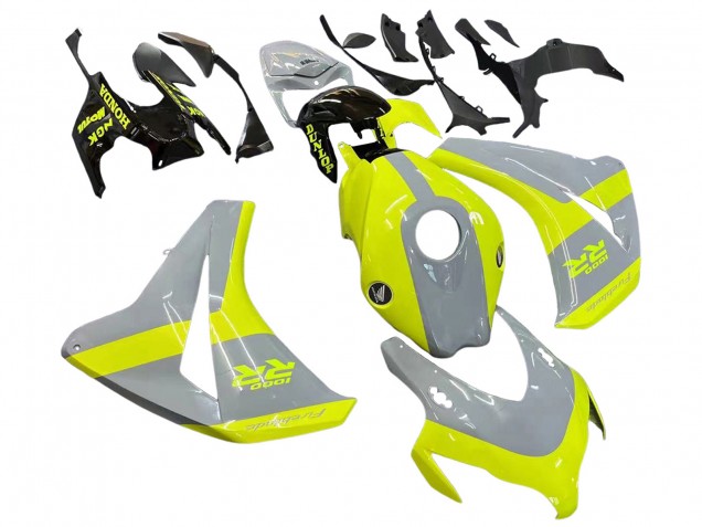 2008-2011 Honda CBR1000RR Motorcycle Fairings - Nardo Grey Fluorescent Green Canada Websites