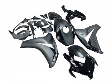 2008-2011 Honda CBR1000RR Motorcycle Fairings - Grey Glossy Black Canada Websites